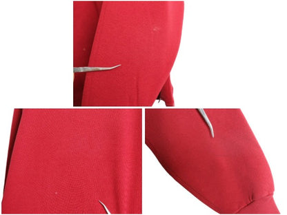 80s USA製 ラッセル 無地 スウェット メンズ レディース L 小さめ M 程 ヴィンテージ トレーナー 前V 裏起毛 ワンポイント ブランク エンジ