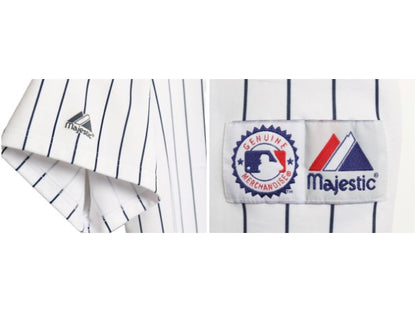 ヤンキース ベースボール シャツ メンズ XL 程 MLB オフィシャル マジェスティック 大リーグ ユニフォーム ゲームシャツ 野球 大きいサイズ
