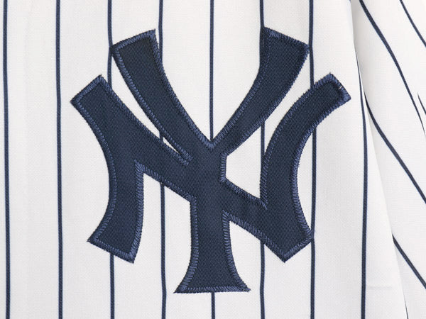 ヤンキース ベースボール シャツ メンズ XL 程 MLB オフィシャル マジェスティック 大リーグ ユニフォーム ゲームシャツ 野球 大きいサイズ