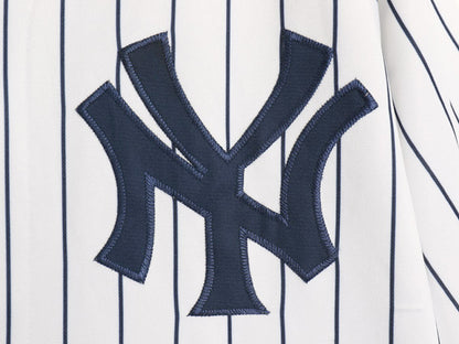 ヤンキース ベースボール シャツ メンズ XL 程 MLB オフィシャル マジェスティック 大リーグ ユニフォーム ゲームシャツ 野球 大きいサイズ