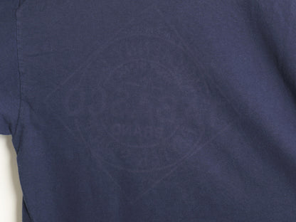 90s USA製 タバスコ 企業 プリント 半袖 Tシャツ メンズ L / 古着 オールド オフィシャル 当時物 シングルステッチ カットソー 半袖Tシャツ