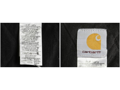 US企画 カーハート アクティブ ジャケット メンズ L 古着 ワーク ダック フード パーカー 中綿 キルティング ライナー ブルゾン ジャンパー