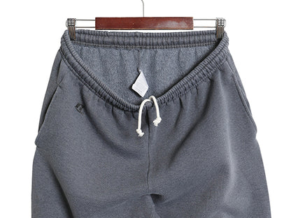 00s ラッセル 無地 スウェット パンツ メンズ レディース XL / 古着 オールド 裏起毛 トレーナー イージーパンツ シンプル 大きいサイズ 灰
