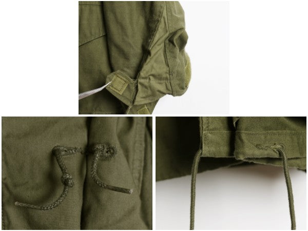 デッドストック 60s 米軍実物 US ARMY M-65 フィールド ジャケット XLARGE REGULAR 68年製 ヴィンテージ ミリタリー ジャンパー 2nd アルミ