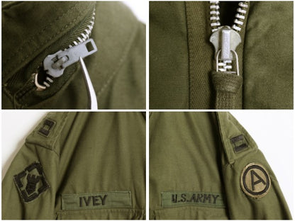 デッドストック 60s 米軍実物 US ARMY M-65 フィールド ジャケット XLARGE REGULAR 68年製 ヴィンテージ ミリタリー ジャンパー 2nd アルミ