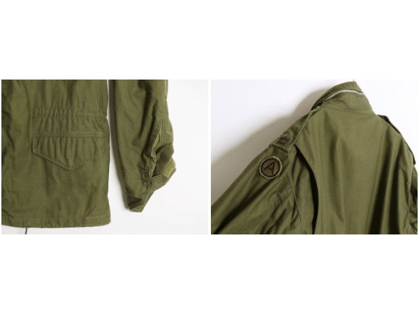 デッドストック 60s 米軍実物 US ARMY M-65 フィールド ジャケット XLARGE REGULAR 68年製 ヴィンテージ ミリタリー ジャンパー 2nd アルミ