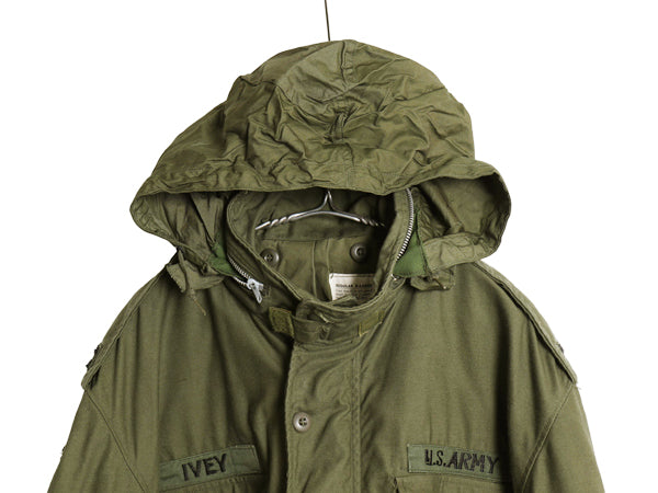 デッドストック 60s 米軍実物 US ARMY M-65 フィールド ジャケット XLARGE REGULAR 68年製 ヴィンテージ ミリタリー ジャンパー 2nd アルミ