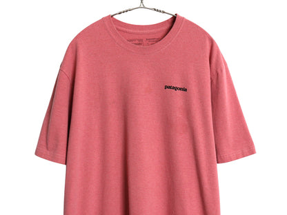 パタゴニア 両面 プリント 半袖 Tシャツ メンズ XL / 古着 19年製 カットソー P6 バックプリント ボックスロゴ クルーネック 大きいサイズ