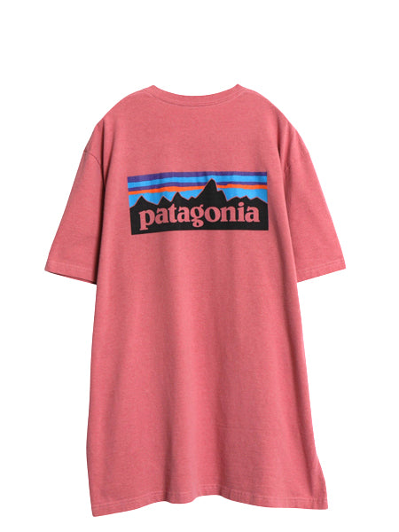 パタゴニア 両面 プリント 半袖 Tシャツ メンズ XL / 古着 19年製 カットソー P6 バックプリント ボックスロゴ クルーネック 大きいサイズ