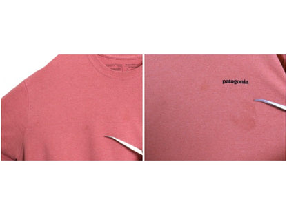 パタゴニア 両面 プリント 半袖 Tシャツ メンズ XL / 古着 19年製 カットソー P6 バックプリント ボックスロゴ クルーネック 大きいサイズ