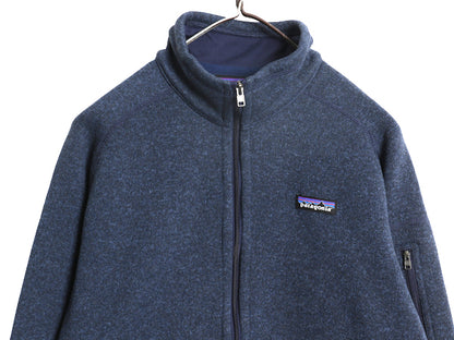 パタゴニア ベターセーター ジャケット レディース XL / 16年製 フリース セーター ブルゾン フルジップ アウトドア 大きいサイズ ネイビー