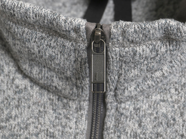 パタゴニア ベターセーター ハーフジップ メンズ L 19年製 フリース セーター 裏起毛 プルオーバー ジャケット ブルゾン カレッジ 刺繍 灰