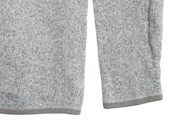 パタゴニア ベターセーター ハーフジップ メンズ L 19年製 フリース セーター 裏起毛 プルオーバー ジャケット ブルゾン カレッジ 刺繍 灰