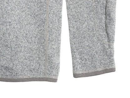 パタゴニア ベターセーター ハーフジップ メンズ L 19年製 フリース セーター 裏起毛 プルオーバー ジャケット ブルゾン カレッジ 刺繍 灰