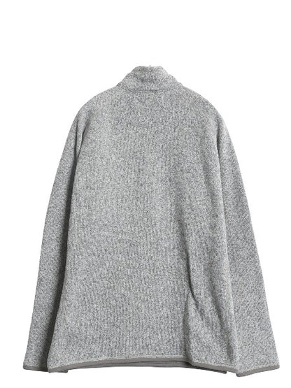 パタゴニア ベターセーター ハーフジップ メンズ L 19年製 フリース セーター 裏起毛 プルオーバー ジャケット ブルゾン カレッジ 刺繍 灰