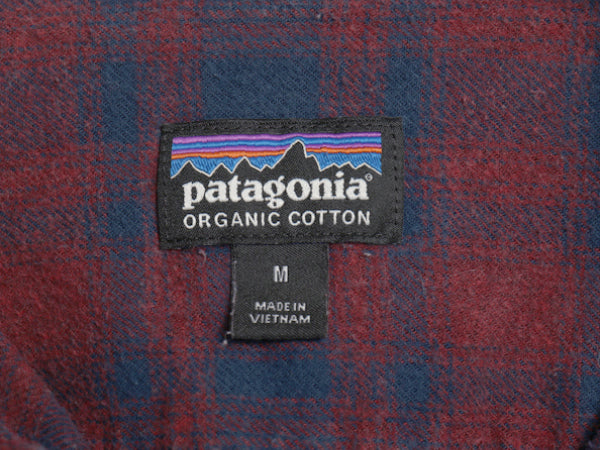 パタゴニア ロングスリーブ フィヨルド フランネル シャツ メンズ M / 古着 22年製 チェック アウトドア 長袖シャツ ネルシャツ ボックス