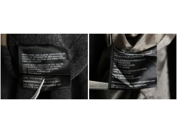 90s ブルックスブラザーズ ステンカラー コート メンズ L 程 古着 オールド 中綿 ウール ライナー付き ロングコート バルマカーン カーキ
