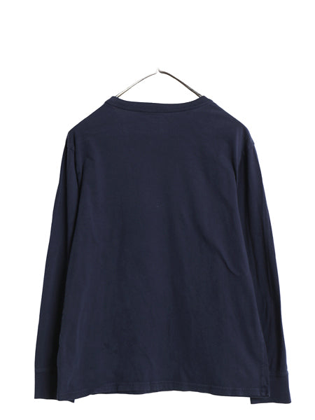 ポロベア ポロ ラルフローレン プリント 長袖 Tシャツ キッズ L レディース S 程 キャラクター ロンT ロングスリーブ コットン カットソー