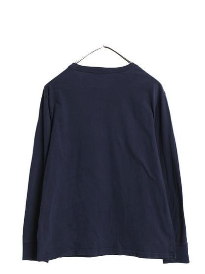 ポロベア ポロ ラルフローレン プリント 長袖 Tシャツ キッズ L レディース S 程 キャラクター ロンT ロングスリーブ コットン カットソー