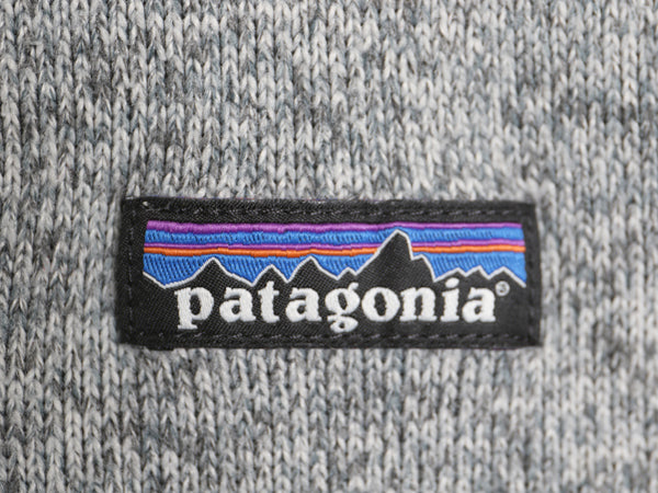 パタゴニア ベターセーター ハーフジップ メンズ M 15年製 裏起毛 フリース セーター プルオーバー ジャケット ブルゾン カレッジ 刺繍 灰
