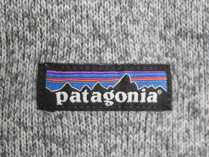パタゴニア ベターセーター ハーフジップ メンズ M 15年製 裏起毛 フリース セーター プルオーバー ジャケット ブルゾン カレッジ 刺繍 灰