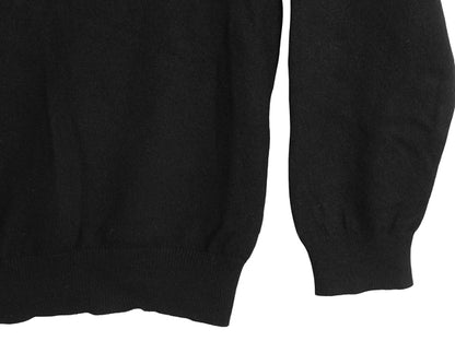 イギリス製 ブルックスブラザーズ Vネック ニット セーター メンズ XL / 100% カシミヤ 長袖ニット 無地  シンプル 大きいサイズ ブラック