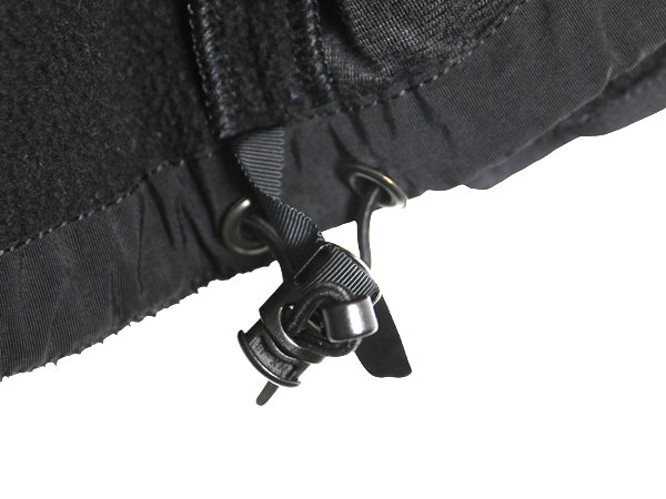 00s 米軍実物 ECWCS GEN2 フルジップ フリース ジャケット メンズ L 程 古着 オールド ミリタリー アーミー 軍物 ジャンパー ハイネック 黒