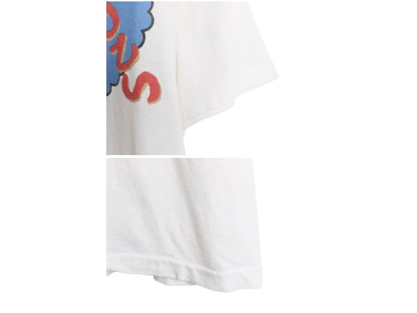 80s USA製 シンプソンズ プリント 半袖 Tシャツ メンズ L / ヴィンテージ キャラクター イラスト シングルステッチ コットン カットソー 白