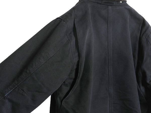 カーハート チョア コート メンズ S / ダック カバーオール ジャケット ブランケット ライナー付き ブルゾン ハーフ コート 廃盤 ブラック