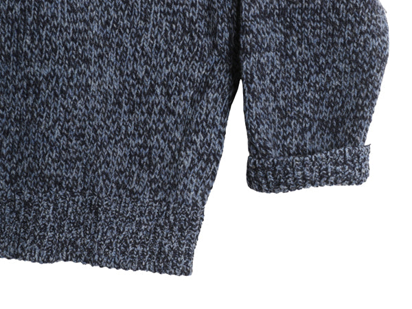 エルエルビーン ヘンリーネック ニット セーター メンズ XL 古着 ラム ウール フェアアイル ノルディック 総柄 プルオーバー 大きいサイズ