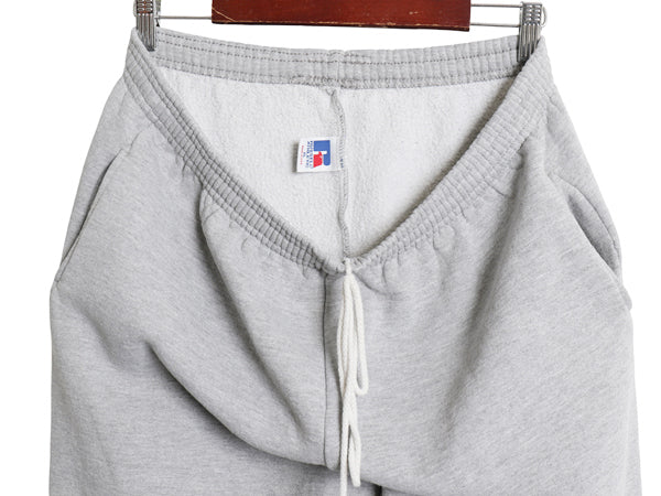 90s USA製 ラッセル 無地 ポケット付き スウェット パンツ メンズ レディース XL オールド 裏起毛 トレーナー イージーパンツ 大きいサイズ