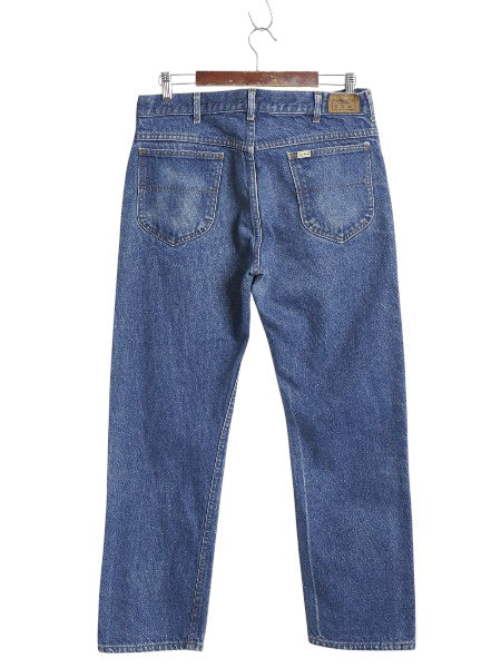 80s USA製 ★ エルエルビーン Lee 別注 デニム パンツ メンズ 35 30 / 古着 ヴィンテージ ダブルネーム 200 ジーンズ ジーパン ストレート
