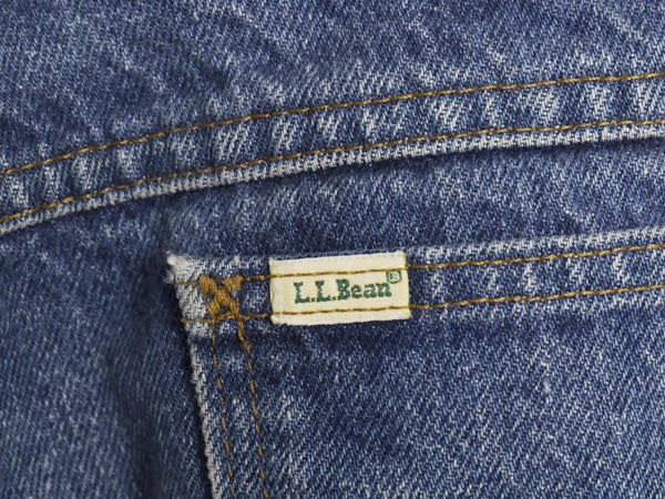 80s USA製 ★ エルエルビーン Lee 別注 デニム パンツ メンズ 35 30 / 古着 ヴィンテージ ダブルネーム 200 ジーンズ ジーパン ストレート
