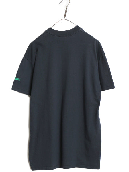 80s USA製 ★ DCコミック ジョーカー イラスト プリント Tシャツ メンズ XL / 古着 ヴィンテージ 当時物 キャラクター アニメ アメコミ 黒