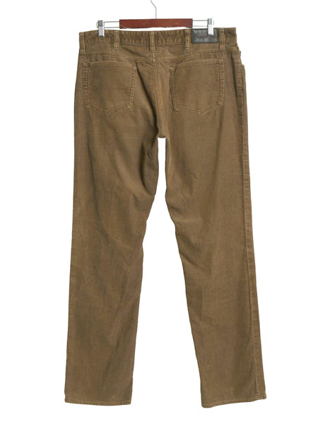 ポロ ラルフローレン 細畝 コーデュロイ パンツ メンズ 36 34 / STRETCH STRAIGHT FIT ストレート ノータック ストレッチ ボトムス コーズ