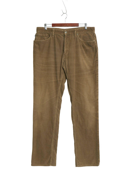 ポロ ラルフローレン 細畝 コーデュロイ パンツ メンズ 36 34 / STRETCH STRAIGHT FIT ストレート ノータック ストレッチ ボトムス コーズ