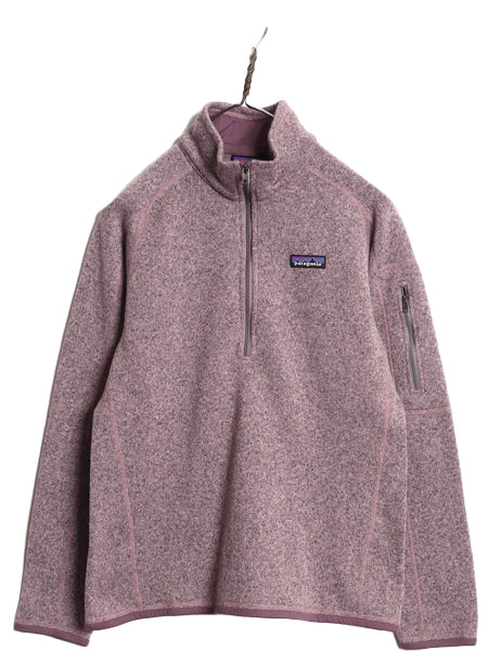 パタゴニア ベターセーター ハーフジップ レディース M / 20年製 アウトドア 裏起毛 フリース セーター プルオーバー ブルゾン ジャケット