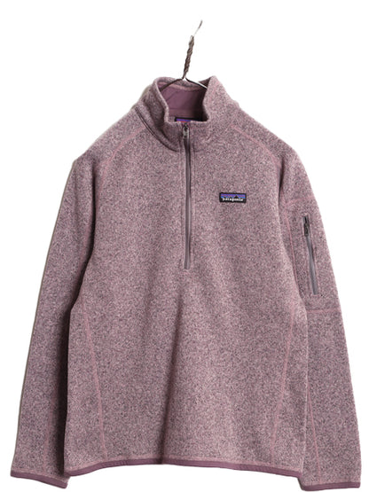 パタゴニア ベターセーター ハーフジップ レディース M / 20年製 アウトドア 裏起毛 フリース セーター プルオーバー ブルゾン ジャケット