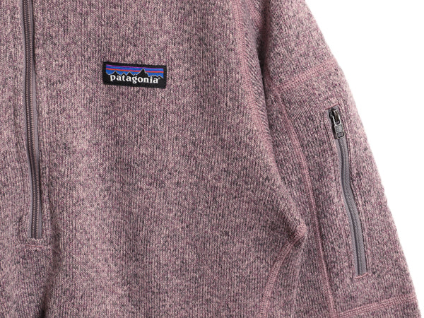 パタゴニア ベターセーター ハーフジップ レディース M / 20年製 アウトドア 裏起毛 フリース セーター プルオーバー ブルゾン ジャケット