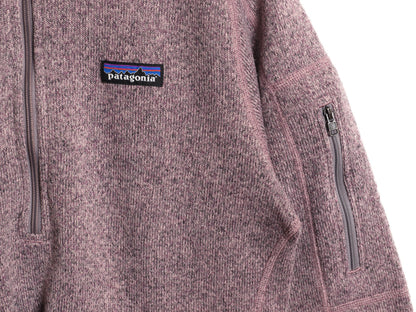 パタゴニア ベターセーター ハーフジップ レディース M / 20年製 アウトドア 裏起毛 フリース セーター プルオーバー ブルゾン ジャケット