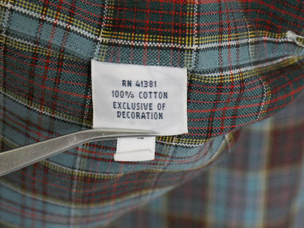 ラルフローレン チェック 長袖 ボタンダウン シャツ メンズ XL / ポロ SLIM FIT オックスフォード ワンポイント ポニー 細身 大きいサイズ