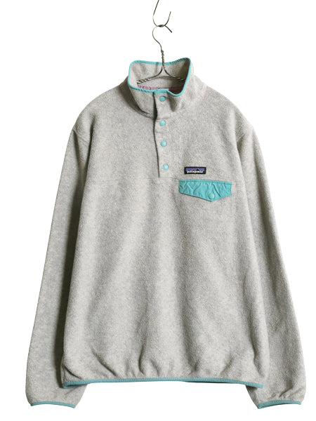 パタゴニア ライトウェイト シンチラ スナップT レディース L / 20年製 フリース プルオーバー ジャケット ブルゾン アウトドア ジャンパー