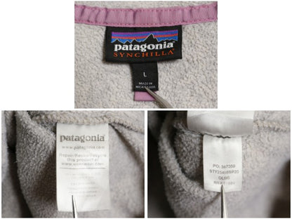 パタゴニア ライトウェイト シンチラ スナップT レディース L / 20年製 フリース プルオーバー ジャケット ブルゾン アウトドア ジャンパー