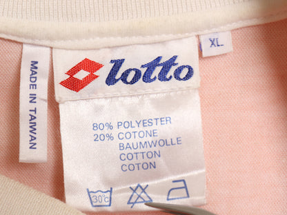 90s ☆ Lotto オランダ 代表 サッカー ユニフォーム メンズ XL / オールド 92 93 当時物 フットボール ナショナル ホーム 襟付き オレンジ