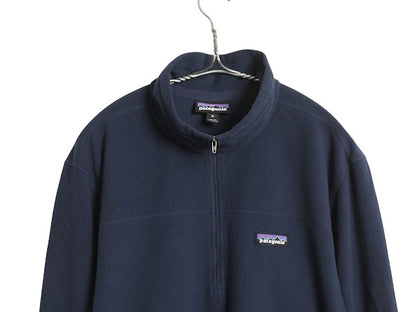 パタゴニア マイクロD ハーフジップ フリース プルオーバー メンズ XL / 21年製 アウトドア ロンT 長袖 Tシャツ ハイネック 大きいサイズ