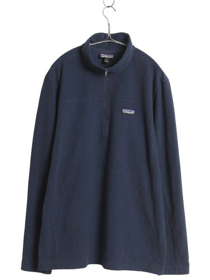 パタゴニア マイクロD ハーフジップ フリース プルオーバー メンズ XL / 21年製 アウトドア ロンT 長袖 Tシャツ ハイネック 大きいサイズ