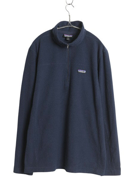 パタゴニア マイクロD ハーフジップ フリース プルオーバー メンズ XL / 21年製 アウトドア ロンT 長袖 Tシャツ ハイネック 大きいサイズ