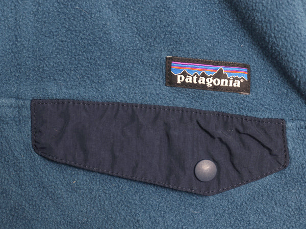 パタゴニア ライトウェイト シンチラ スナップT メンズ S 古着 15年製 アウトドア フリース プルオーバー ジャケット ブルゾン ハイネック