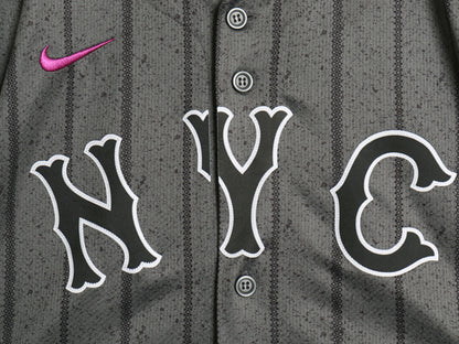 メッツ ベースボール シャツ キッズ L メンズ XS 程/ MLB オフィシャル ナイキ 大リーグ スウッシュ ユニフォーム ゲームシャツ 半袖シャツ