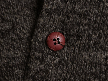 90s USA製 エディーバウアー ショールカラー ボーダー ウール ニット セーター メンズ L / 古着 オールド 黒タグ アウトドア プルオーバー 